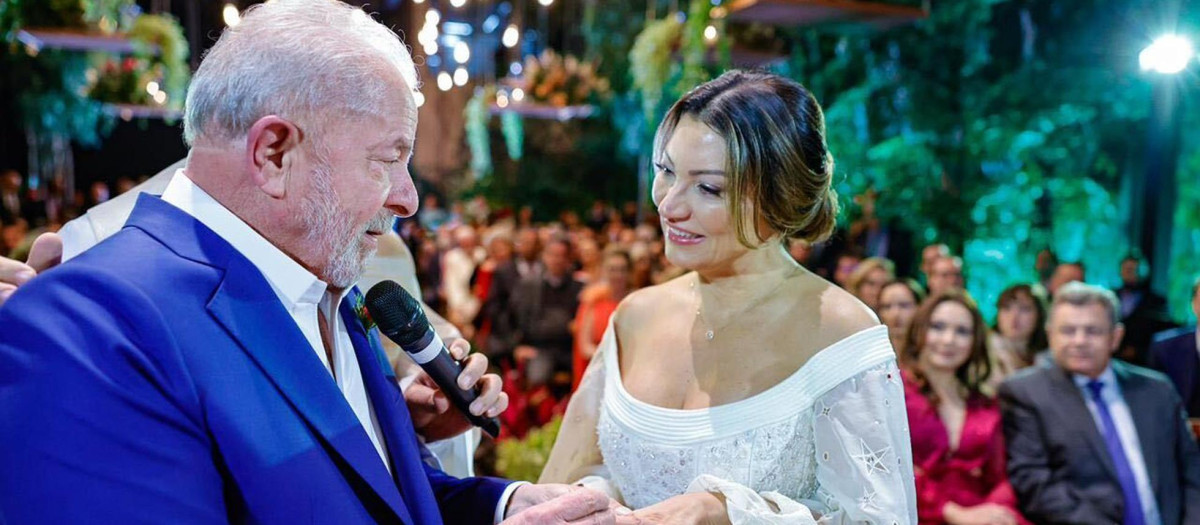 El expresidente brasileño Lula da Silva se casa este miércoles en São Paulo con la socióloga Rosangela Silva, en una ceremonia íntima