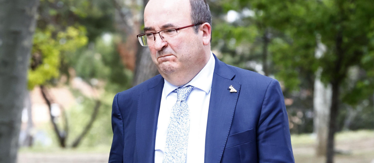 El ministro de Cultura, Miquel Iceta