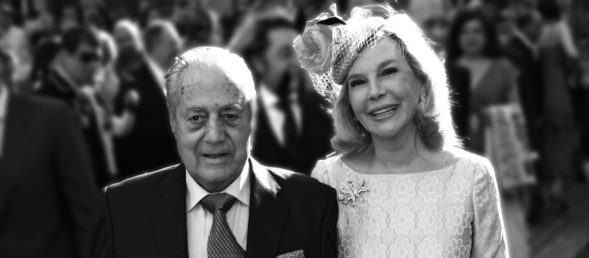 Miguel Báez y Espuny «El Litri» y su esposa, Conchita Spínola