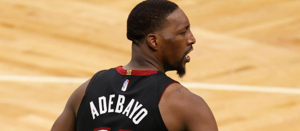 Adebayo, héroe de la noche para Miami