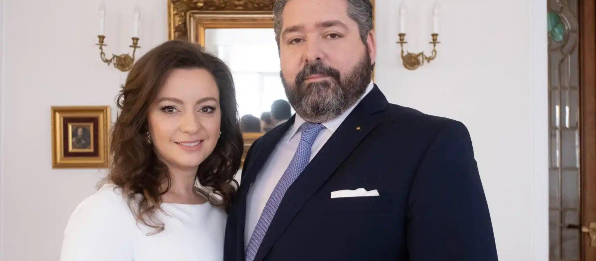 Jorge y Victoria Romanov