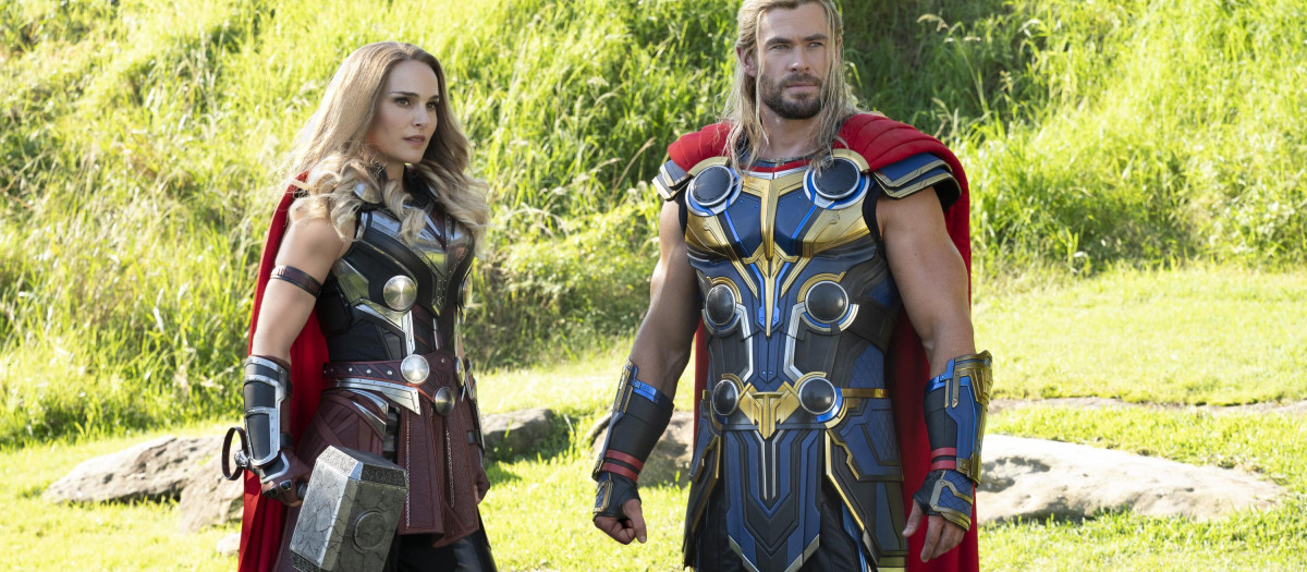 Natalie Portman y Chris Hemsworth