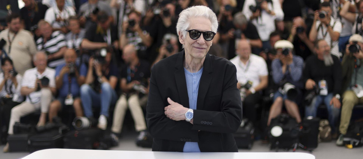David Cronenberg, en el Festival de Cannes