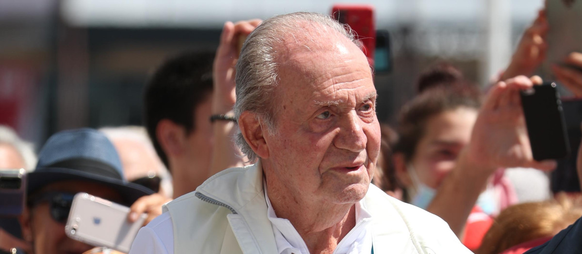 El Rey Juan Carlos, en Sanxenxo