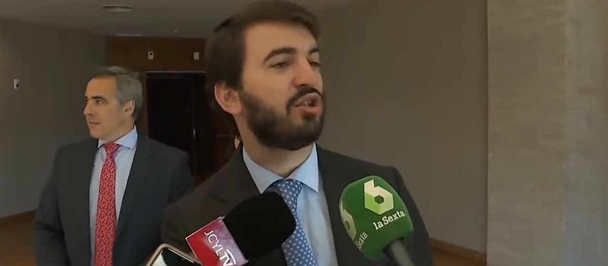 Juan García-Gallardo, vicepresidente de Castilla y León