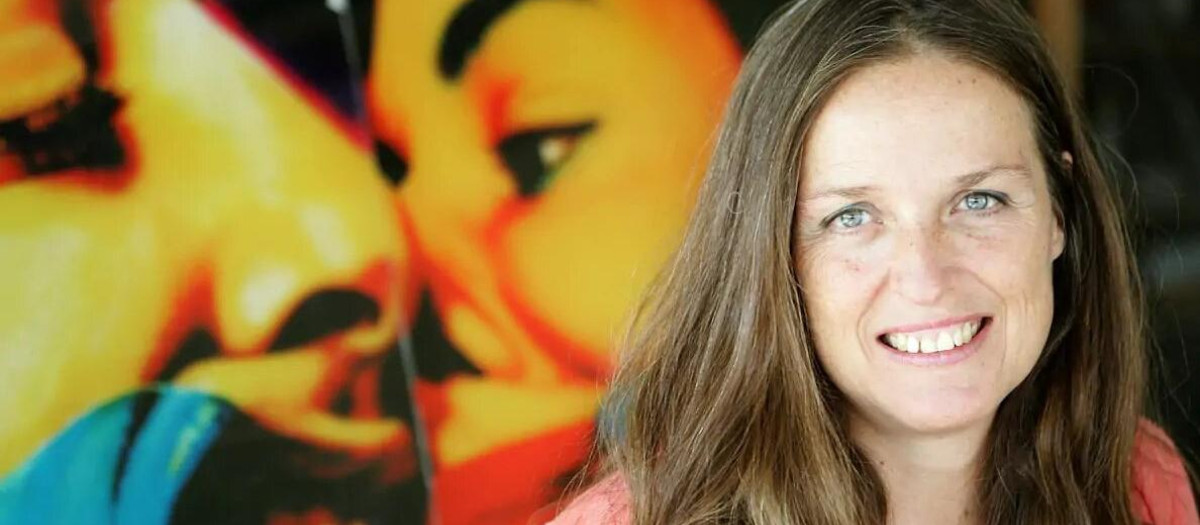 La artista Bárbara Allende Gil de Biedma, Ouka Leele