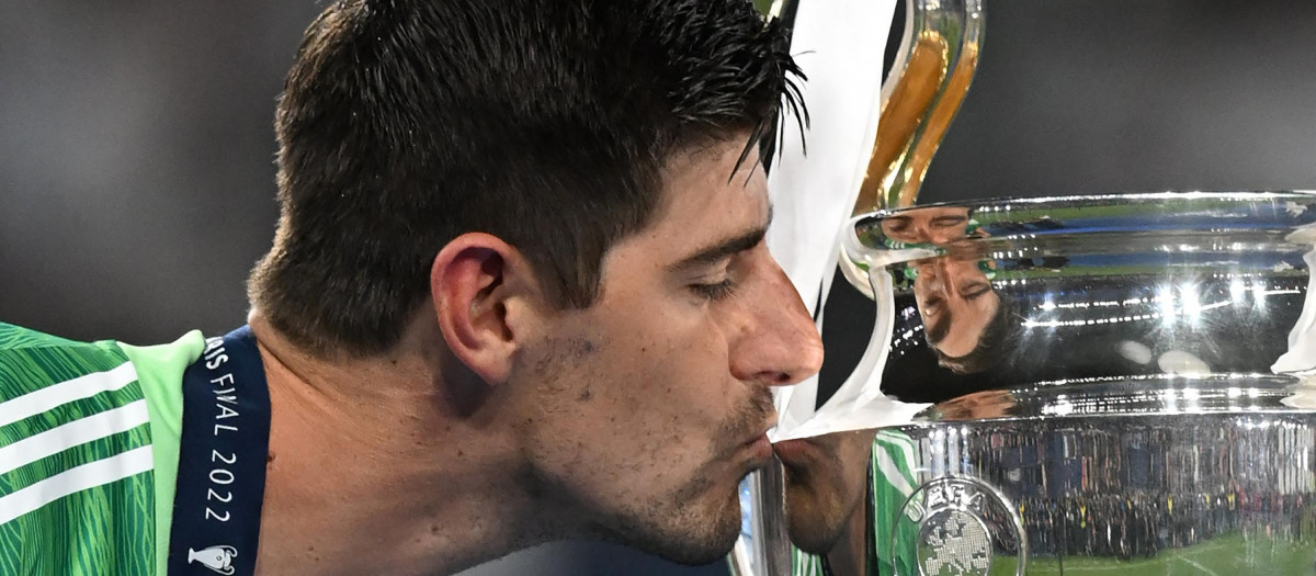 Courtois consigue su primera Champions