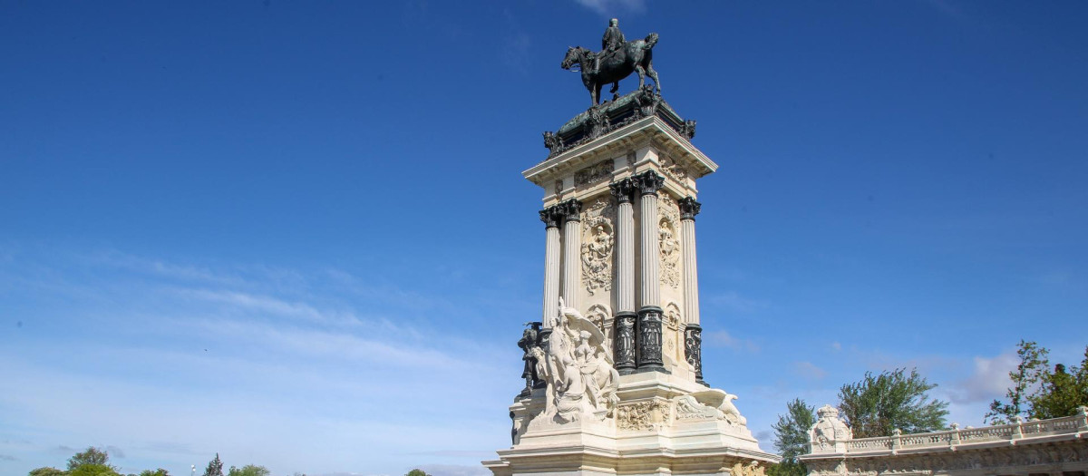 Monumento a Alfonso XII en el parque del Buen Retiro