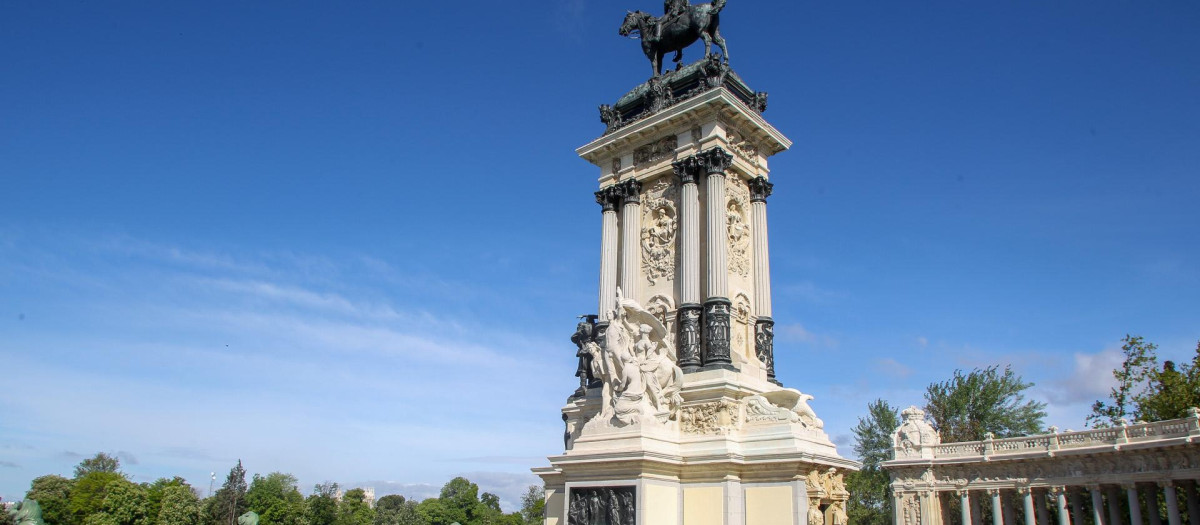 Monumento a Alfonso XII en el parque del Buen Retiro