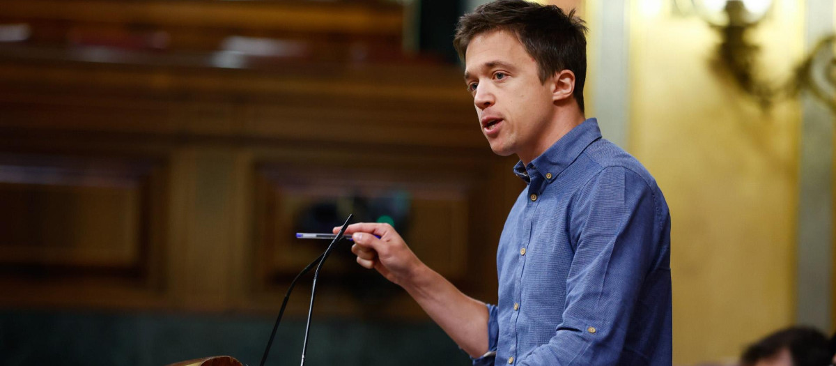 Iñigo Errejon during the plenary session in the congress of deputies, in Madrid May 26, 2022https://sevilla.abc.es/elecciones/andalucia/sevi-elecciones-andalucia-2022-juanma-moreno-presenta-huelva-programa-para-vamos-construir-hospital-materno-infantil-202205271605_noticia.html