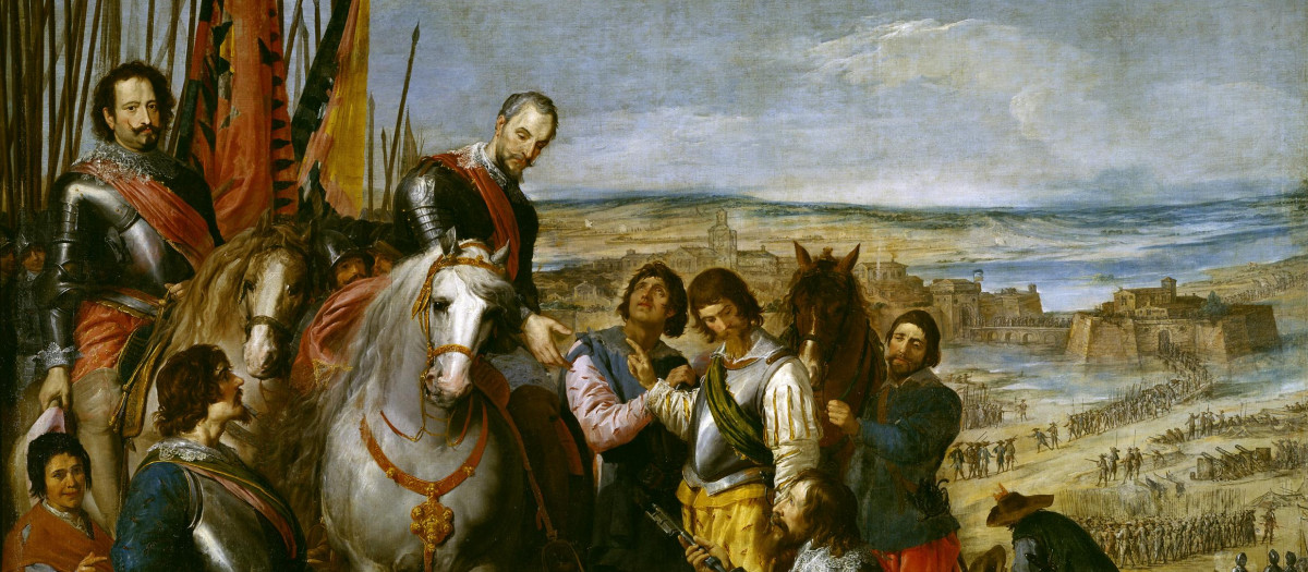 La rendición de Juliers por Jusepe Leonardo (1622)