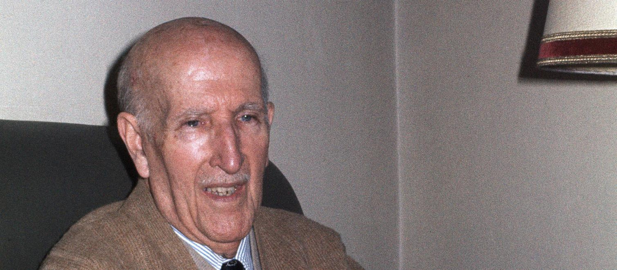 El escritor y poeta Vicente Aleixandre en una imagen de 1977