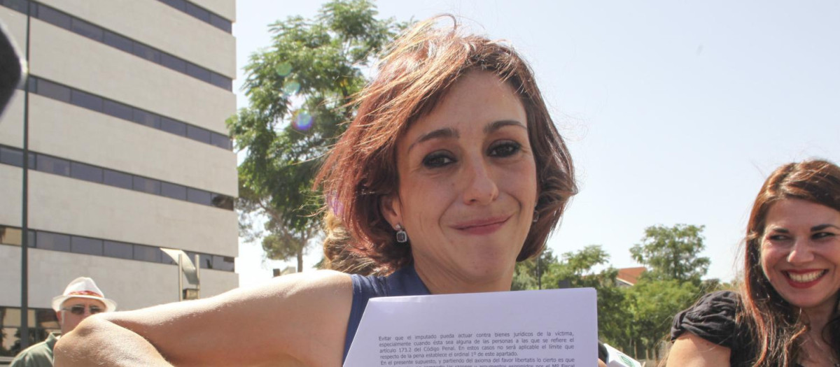 Juana Rivas, en una imagen de archivo