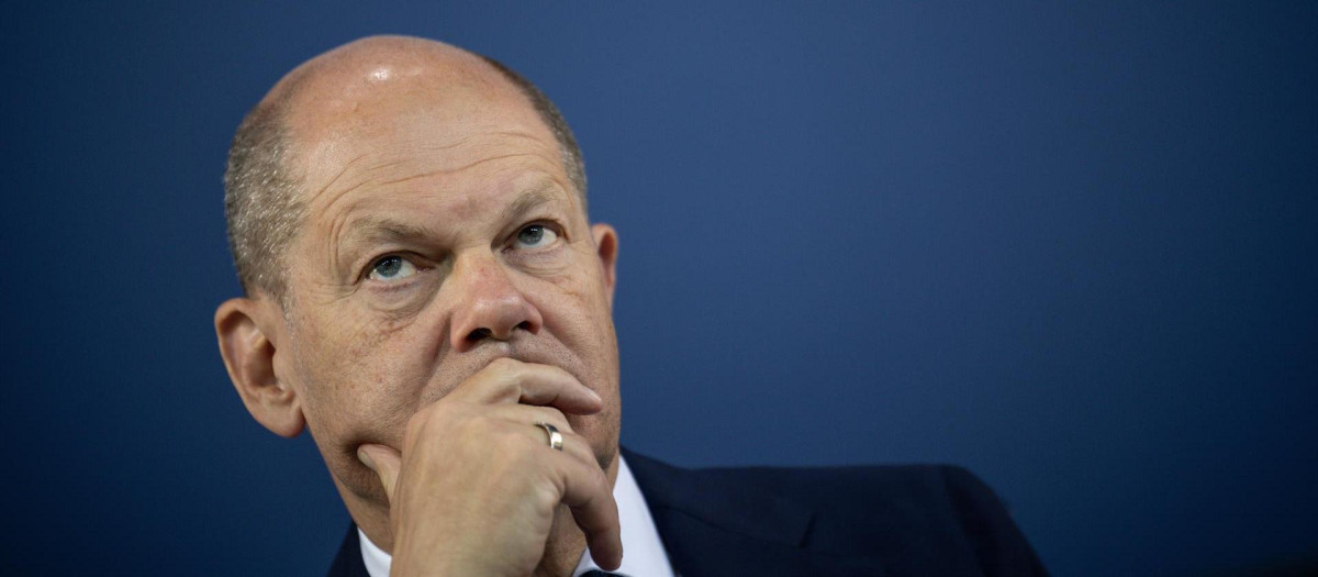 El canciller alemán, Olaf Scholz