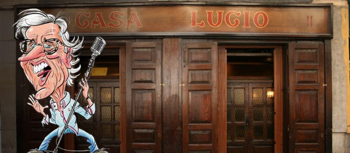 Casa Lucio, en la Cava Baja de Madrid