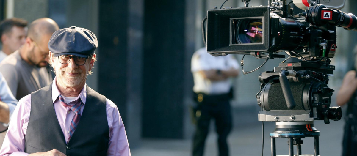 Director Steven Spielberg on the set film "The Papers" in Washington
24 Jul 2017