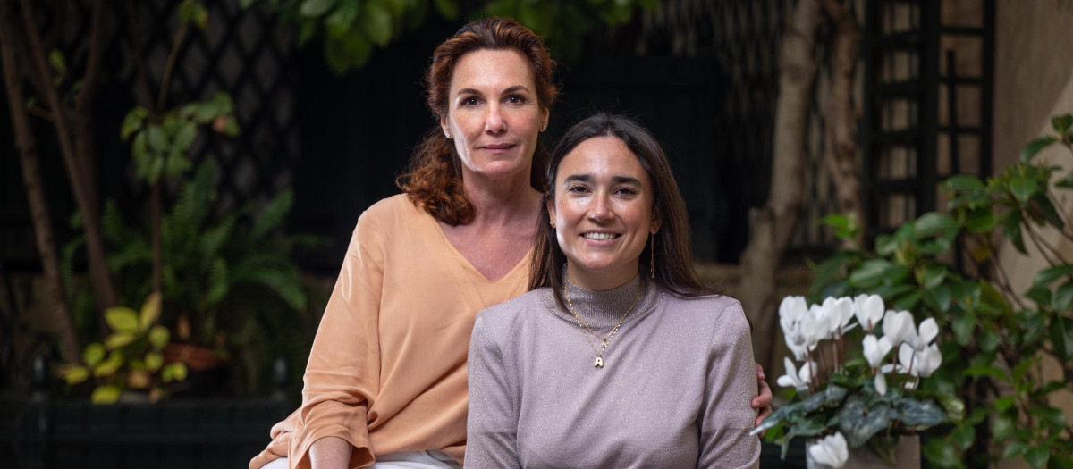 Madrid, 21/01/2022. Angie Calero y Macarena López-Roberts, presentan su libro sobre el crimen de los Marqueses de Urquijo. Foto: Isabel Permuy. ARCHDC