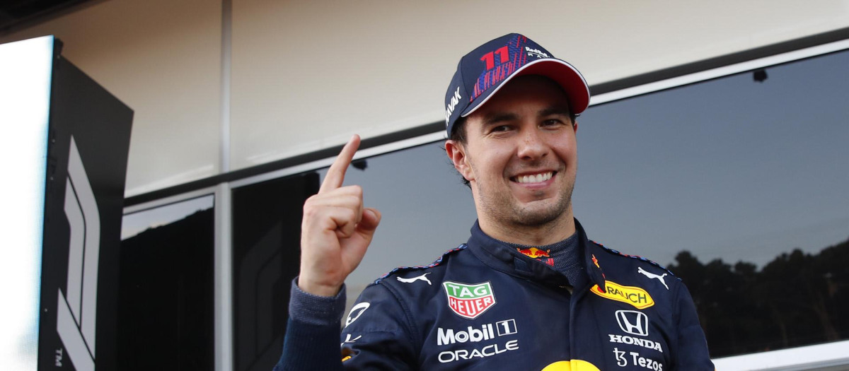 El piloto de F1 Sergio Pérez
