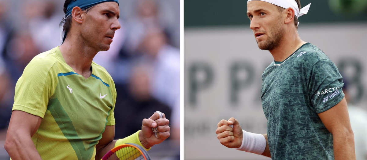 Rafa Nadal y Casper Ruud, los finalistas de Roland Garros 2022