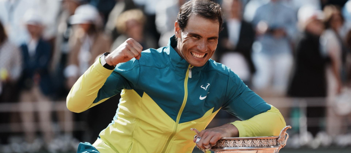 Rafa Nadal hace historia por partida doble
