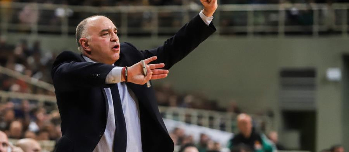 Pablo Laso, entrenador del Real Madrid de baloncesto
