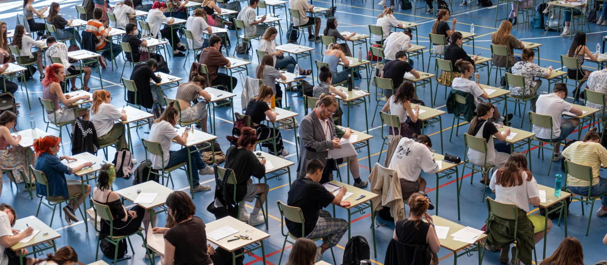 Examen de selectividad en La Rioja