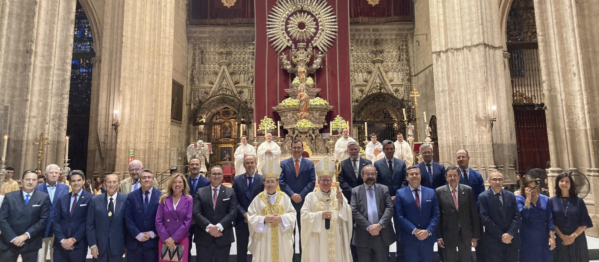 La Fundación CEU San Pablo de Andalucía celebró junto al arzobispo Saiz-Meneses su aniversario