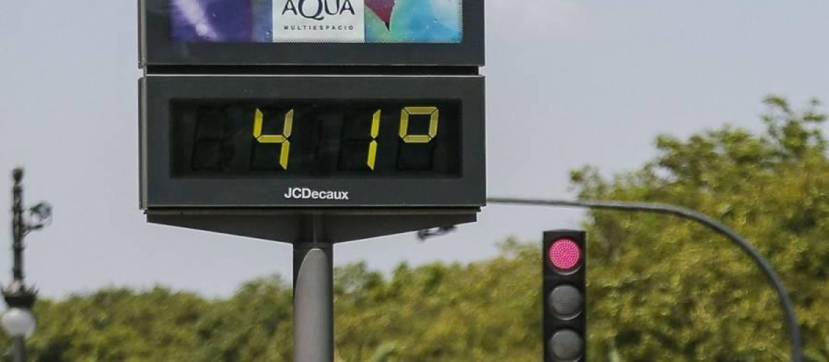 Termómetro 41 grados