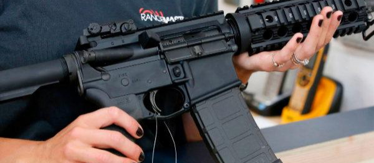 El rifle de asalto semiautomático AR-15, una de las armas más populares de Estados Unidos