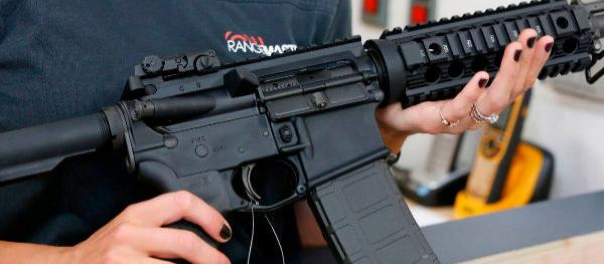 El rifle de asalto semiautomático AR-15, una de las armas más populares de Estados Unidos