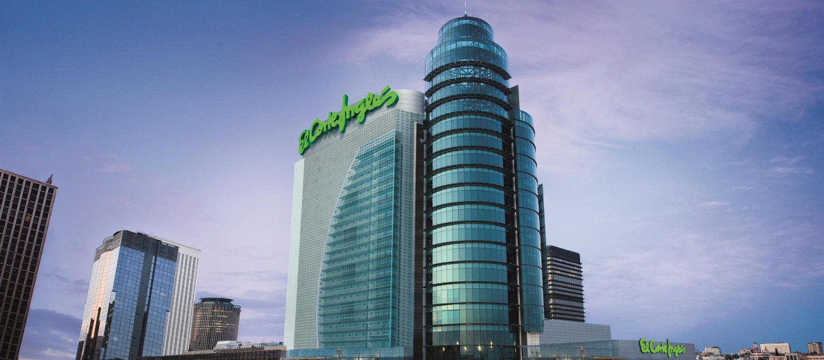 Edificio de El Corte Inglés del Paseo de la Castellana.