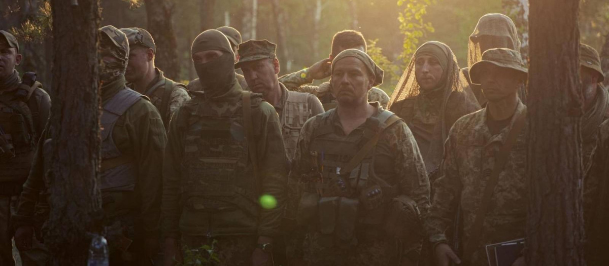 Soldados ucranianos Donbás