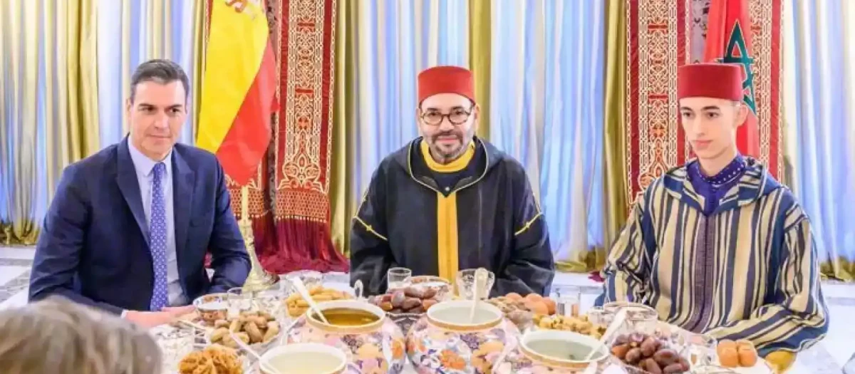La bandera española boca abajo