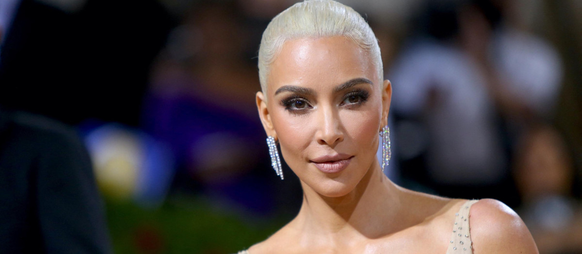 Kim Kardashian attending The Metropolitan Museum of Art's Costume Institute benefit gala celebrating the opening of the "In America: An Anthology of Fashion" exhibition on Monday, May 2, 2022, in New York.