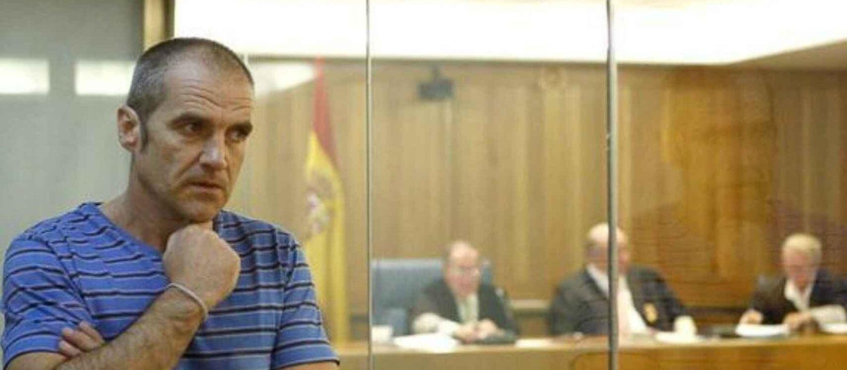 El terrorista Kantauri durante el juicio celebrado en la Audiencia Nacional
