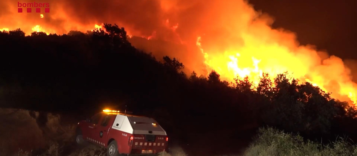 Incendio de Artesa de Segre, Lérida