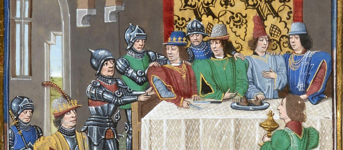 Arresto de Carlos de Navarra en el Castillo de Ruan