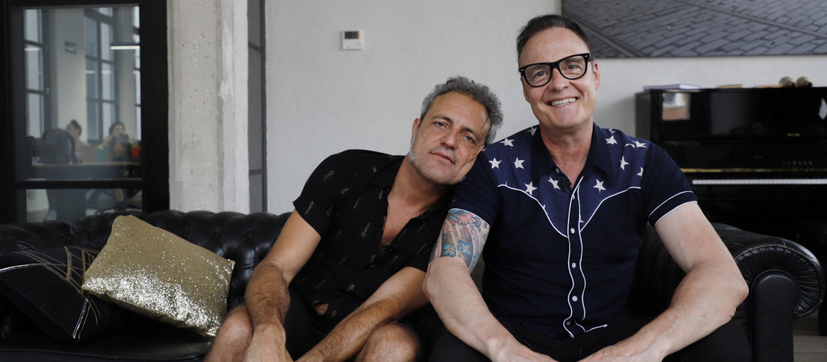 Carlos Tarque y Ricardo Ruipérez, miembros de M Clan