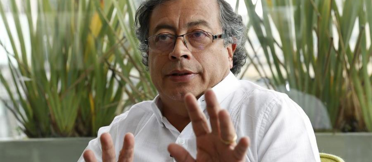 Gustavo Petro, candidato de la coalición de izquierda Pacto Histórico. Junio 2022