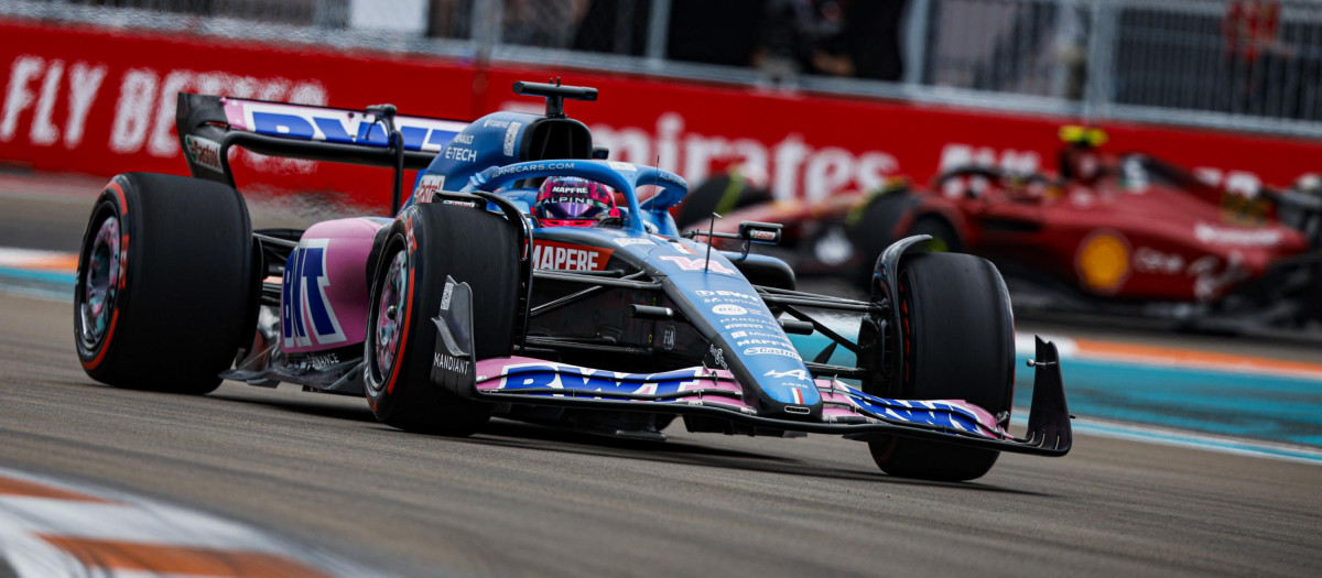 Fernando Alonso, piloto de Alpine