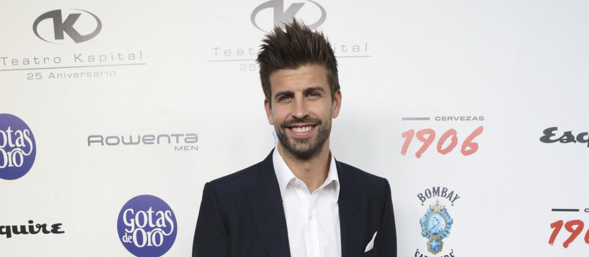 Pique, en un evento en Madrid en 2019