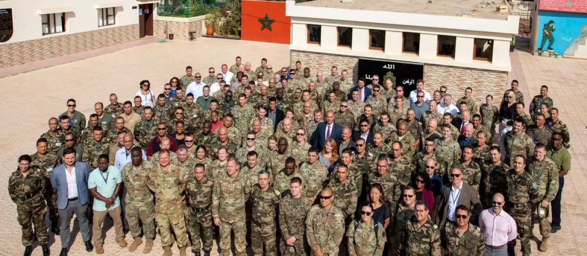 Militares estadounidenses y marroquíes prepararon conjuntamente los ejercicios militares African Lion 22