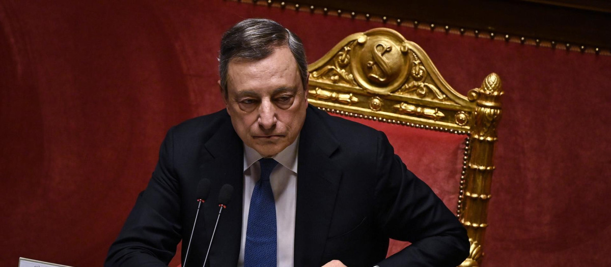 El primer ministro italiano, Mario Draghi