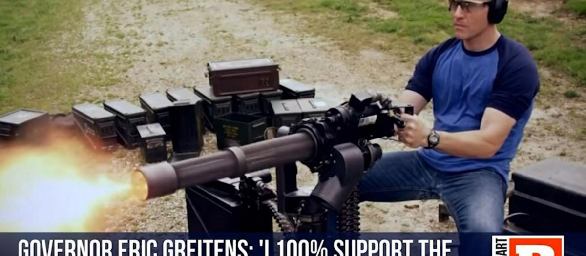 Eric Greitens, exgobernador de Misuri y precandidato republicano al Senado EE.UU.