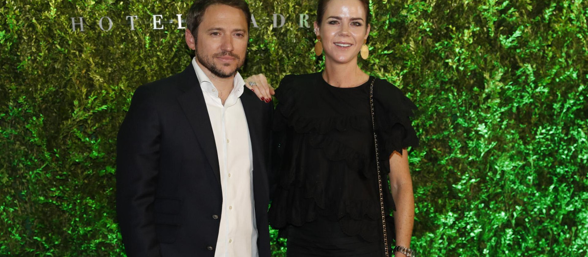 Manuel Martos y Amelia Bono, en un evento en 2019