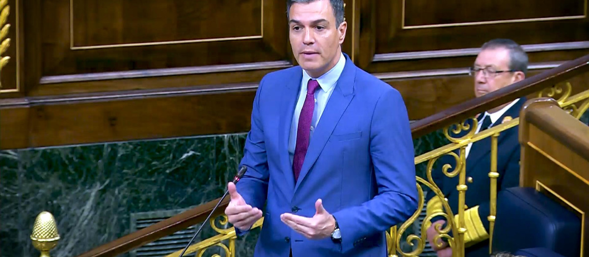 Imágenes de Pedro Sánchez en el Congreso