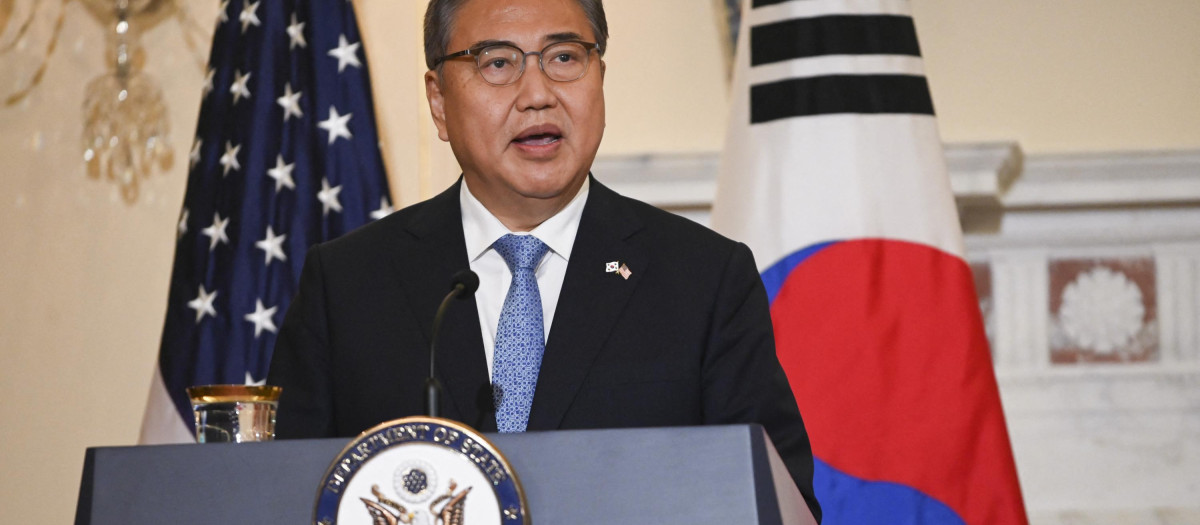 Park Jin ministro de relaciones exteriores de Corea del Sur en visita a EE.UU. (Archivo)