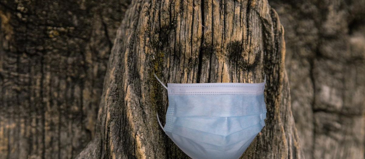 Virgin Mary carved on ancient wooden icon. The wooden figure of the Virgin Mary. Old wooden icon of the Virgin Mary with a close-up. Portrait of the Virgin Mary carved from wood. Cracked figurine.