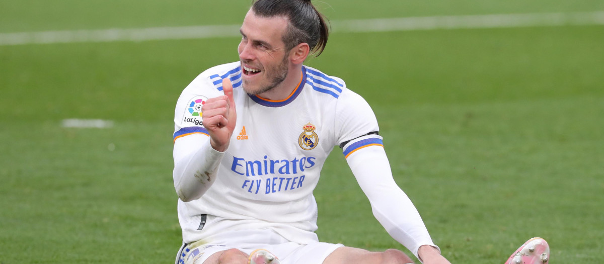 Gareth Bale, en uno de sus últimos partidos con la camiseta del Real Madrid