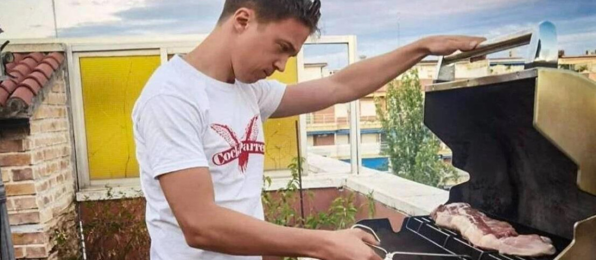 Iñigo Errejón, de barbacoa